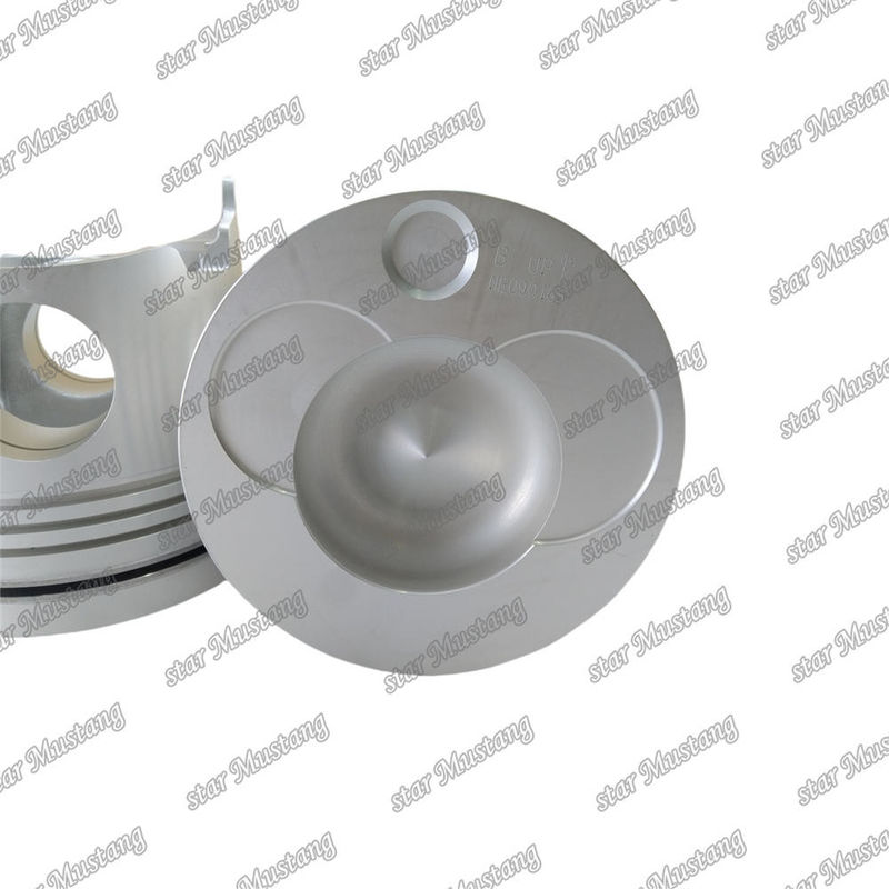 Pisto 8DC11 ME090165 Câmara de combustão 76 mm Anel de óleo 4 mm Para peças de reposição de motores Mitsubishi