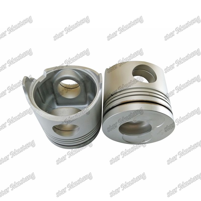 Pisto 8DC11 ME093426 Câmara de combustão 64 mm Anel de óleo 4 mm Para peças de reposição de motores Mitsubishi