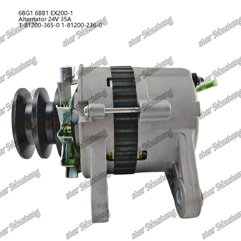 Alternador 6BG1 6BB1 EX200-1 24V 35A 1-81200-365-0 1-81200-236-0