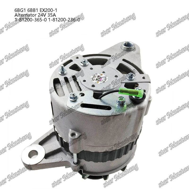 Alternador 6BG1 6BB1 EX200-1 24V 35A 1-81200-365-0 1-81200-236-0