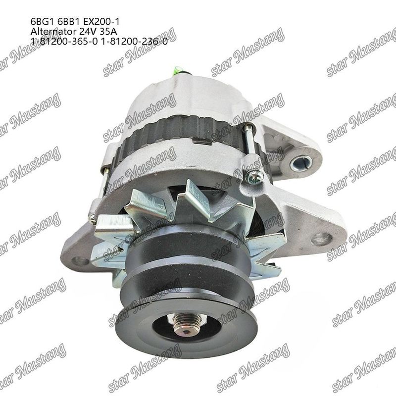 Alternador 6BG1 6BB1 EX200-1 24V 35A 1-81200-365-0 1-81200-236-0