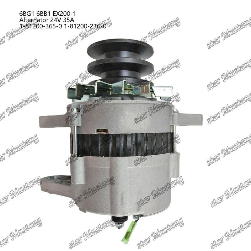 Alternador 6BG1 6BB1 EX200-1 24V 35A 1-81200-365-0 1-81200-236-0