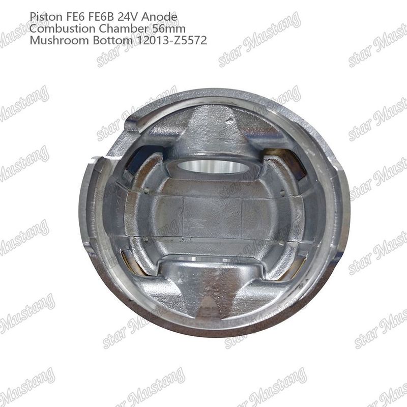 Pisto FE6 FE6B 24V Câmara de combustão 56mm Anodo de fundo de cogumelo 12013-Z5572 Para peças de reposição do motor Nissan