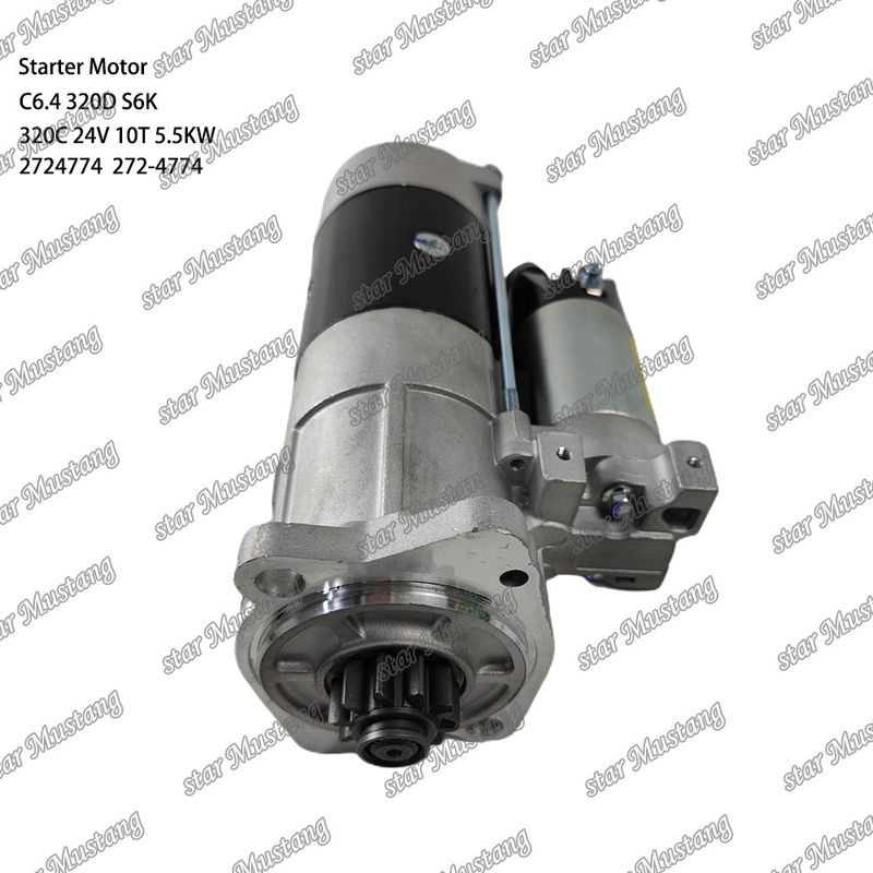 Motor de arranque C6.4 320D S6K 320C 24V 10T 5.5KW 2724774 272-4774 Para peças sobressalentes do motor Caterpillar