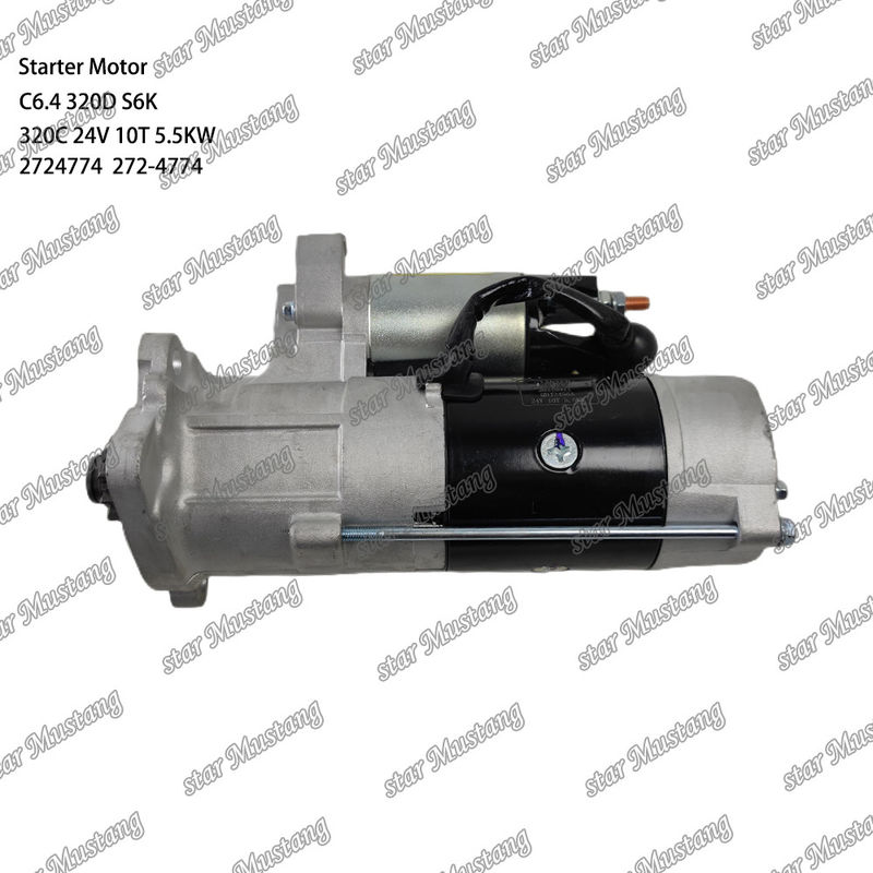 Motor de arranque C6.4 320D S6K 320C 24V 10T 5.5KW 2724774 272-4774 Para peças sobressalentes do motor Caterpillar