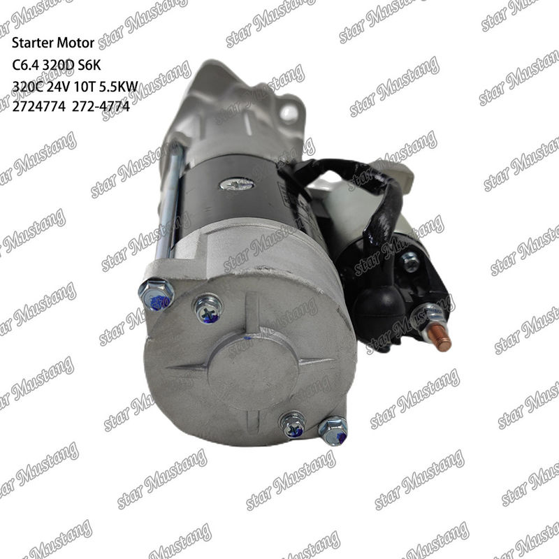 Motor de arranque C6.4 320D S6K 320C 24V 10T 5.5KW 2724774 272-4774 Para peças sobressalentes do motor Caterpillar