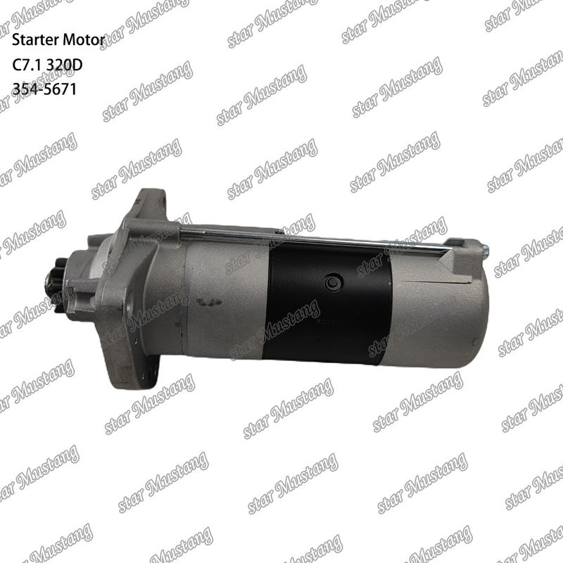 Motor de arranque C7.1 320D 24V 10T 7,5 kW 354-5671 Para peças sobressalentes do motor Caterpillar