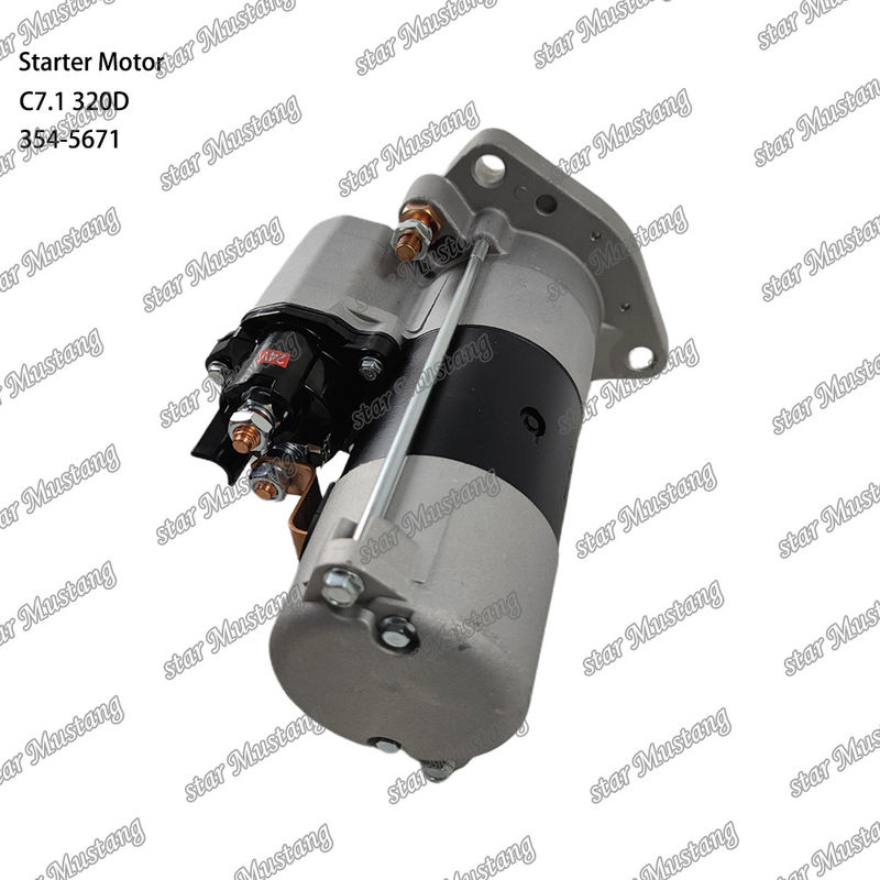 Motor de arranque C7.1 320D 24V 10T 7,5 kW 354-5671 Para peças sobressalentes do motor Caterpillar