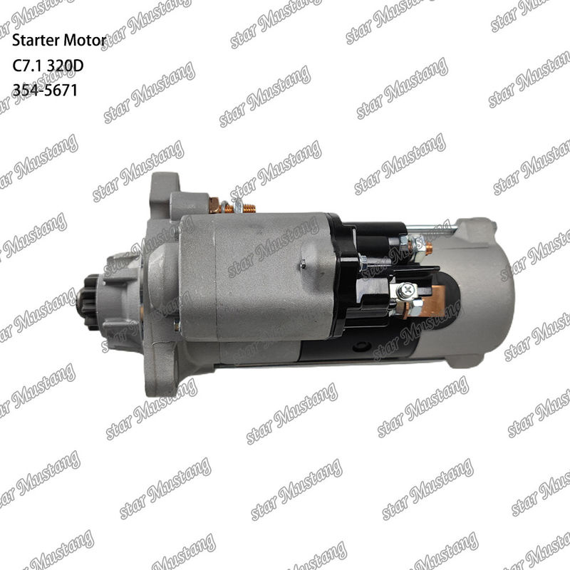 Motor de arranque C7.1 320D 24V 10T 7,5 kW 354-5671 Para peças sobressalentes do motor Caterpillar