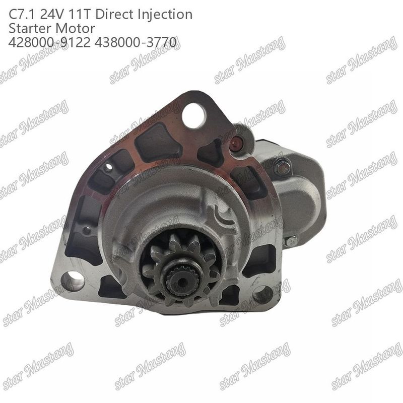 Motor de arranque do motor C7.1 DI Tipo 24V 11T 428000-9122 438000-3770 Para peças sobressalentes do motor Caterpillar
