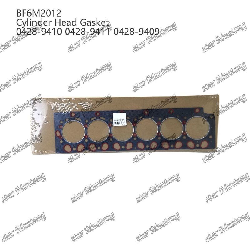Garrafa de cabeça de cilindro BF6M2012 Amianto 0428-9410 0428-9411 0428-9409 Para peças sobressalentes de motores Deutz