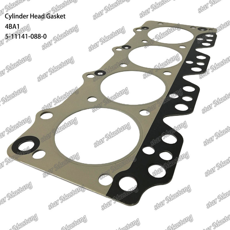 Garrafa da cabeça do cilindro 4BA1 Metal 5-11141-088-0 Para peças sobressalentes do motor ISUZU