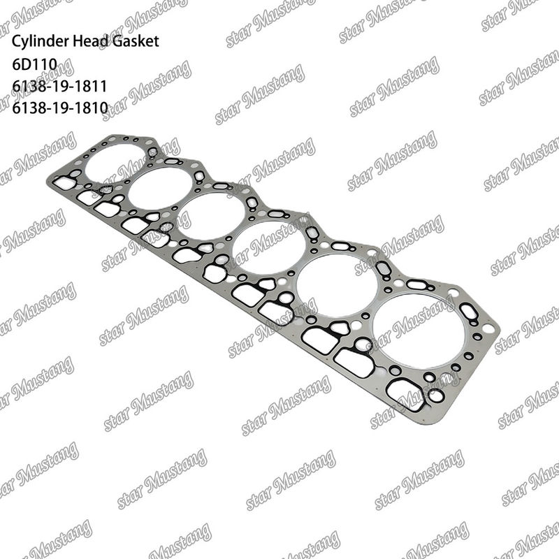 Garrafa de cilindro 6D110 6138-19-1811 6138-19-1810 Para peças sobressalentes de motores KUMATSU