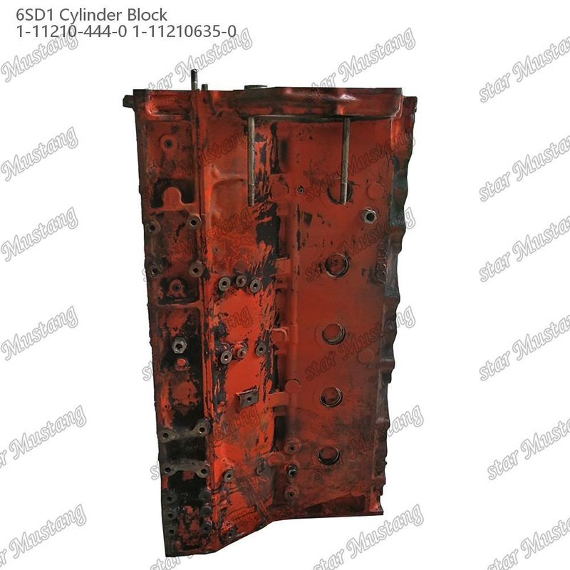 cilindro 6SD1 Usado 1-11210-444-0 1-11210635-0 Para peças de reposição do motor ISUZU