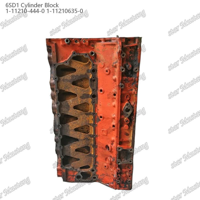 cilindro 6SD1 Usado 1-11210-444-0 1-11210635-0 Para peças de reposição do motor ISUZU