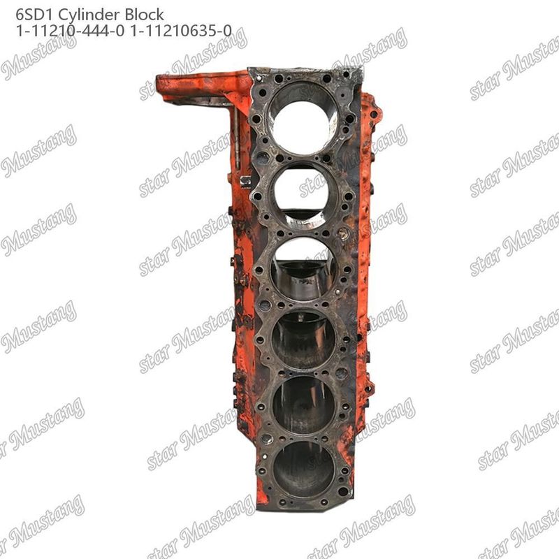 cilindro 6SD1 Usado 1-11210-444-0 1-11210635-0 Para peças de reposição do motor ISUZU