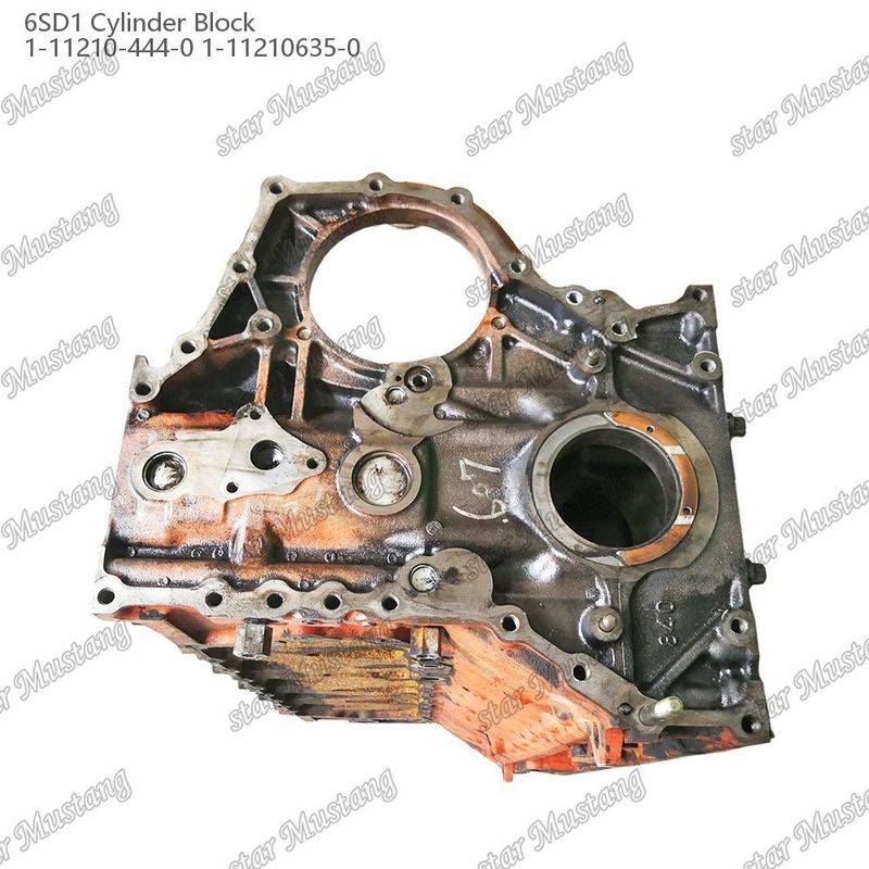 cilindro 6SD1 Usado 1-11210-444-0 1-11210635-0 Para peças de reposição do motor ISUZU
