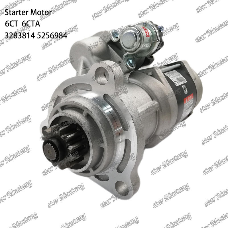 6CT 6CTA Motor de arranque de motor 24V 12T 3283814 3415537 5256984 Para peças sobressalentes de motores CUMMINS