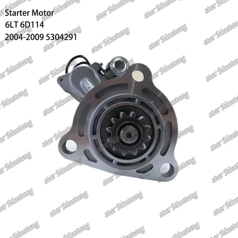 6LT 6D114 PC300-8 Motor de arranque 24V 12T 8,5KW 2004-2009 02T911023 5256984 5304291 Para peças sobressalentes de motores CUMMINS
