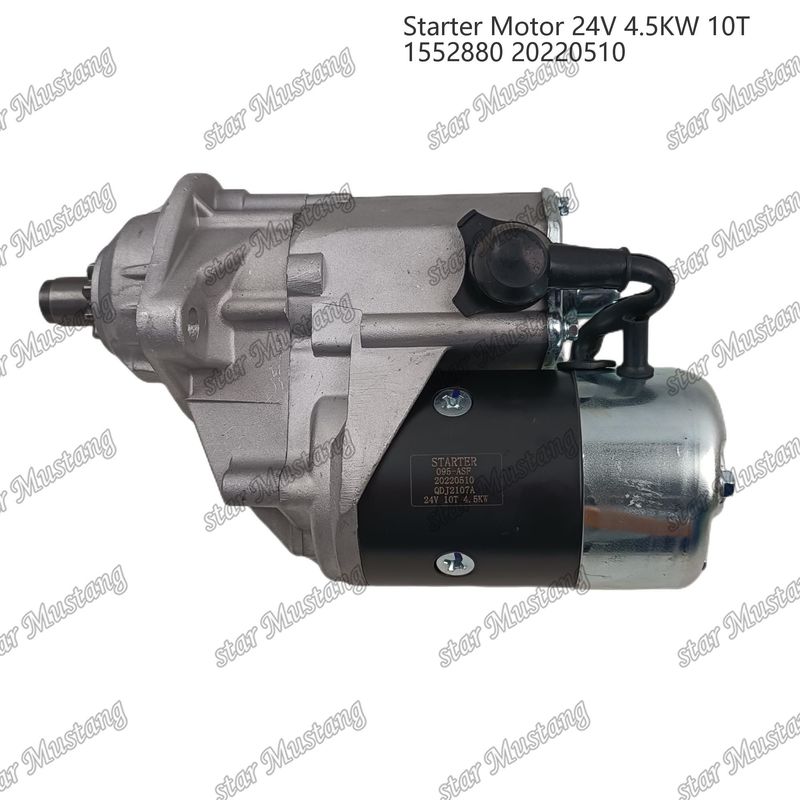 1552880 Motor de arranque de motor 24V 4.5KW 10T 20220510 Para peças sobressalentes de motores CUMMINS