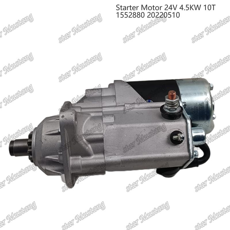 1552880 Motor de arranque de motor 24V 4.5KW 10T 20220510 Para peças sobressalentes de motores CUMMINS