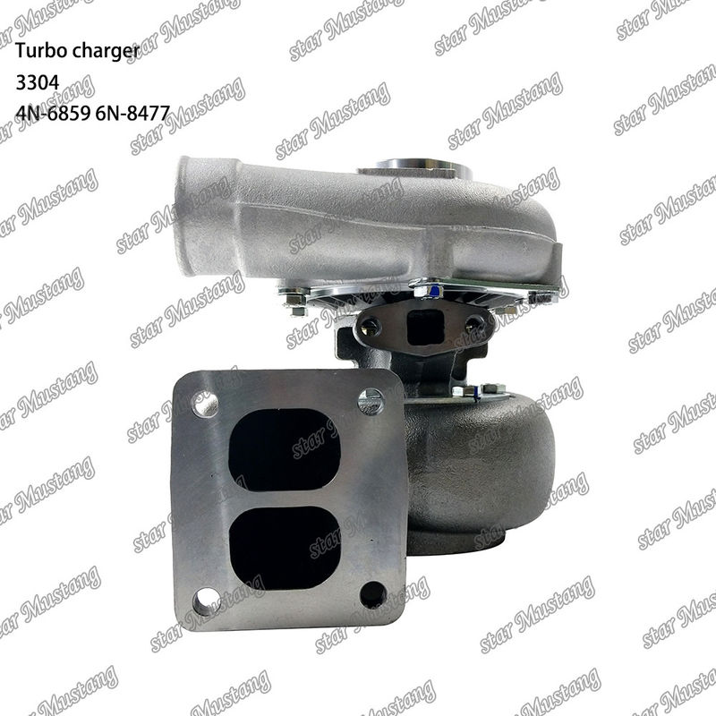 Turbocompressor 3304 4N-6859 6N-8477 Parte do motor com estrutura integrada e 6 meses