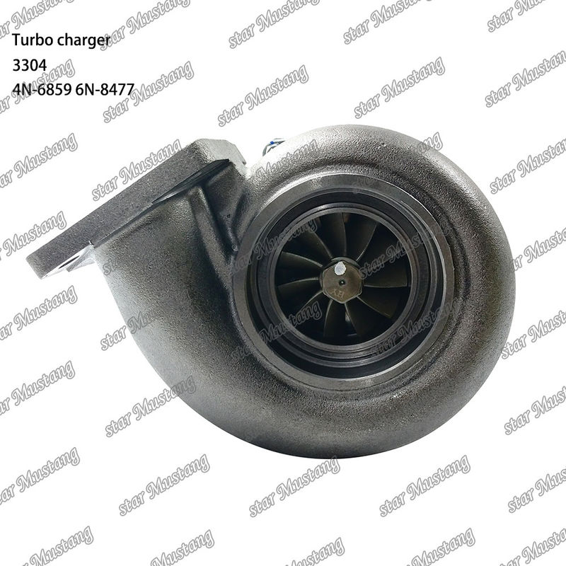 Turbocompressor 3304 4N-6859 6N-8477 Parte do motor com estrutura integrada e 6 meses