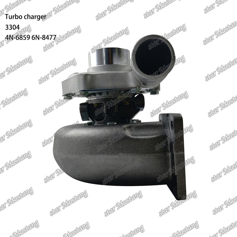 Turbocompressor 3304 4N-6859 6N-8477 Parte do motor com estrutura integrada e 6 meses