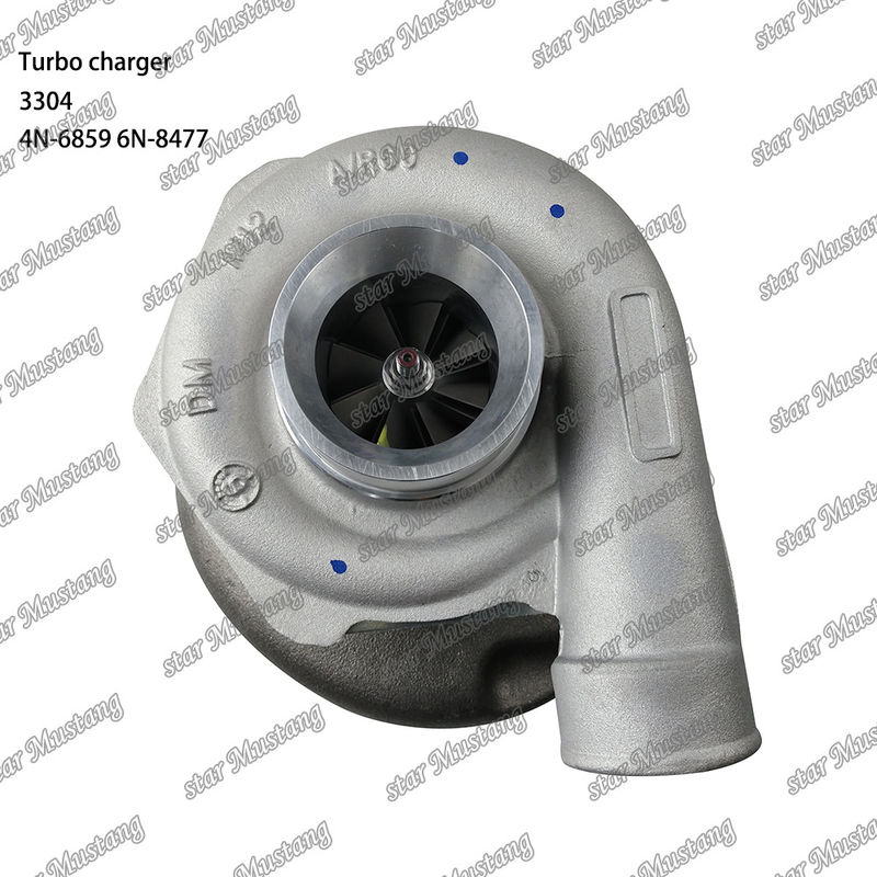 Turbocompressor 3304 4N-6859 6N-8477 Parte do motor com estrutura integrada e 6 meses