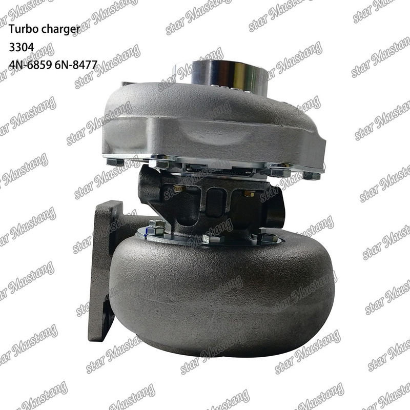 Turbocompressor 3304 4N-6859 6N-8477 Parte do motor com estrutura integrada e 6 meses