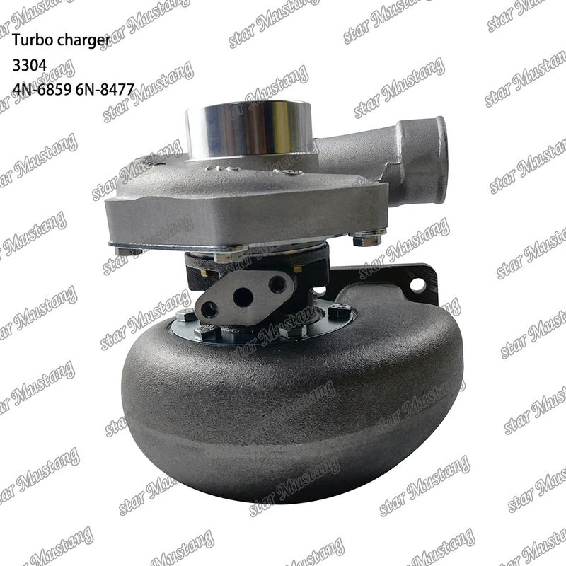Turbocompressor 3304 4N-6859 6N-8477 Parte do motor com estrutura integrada e 6 meses