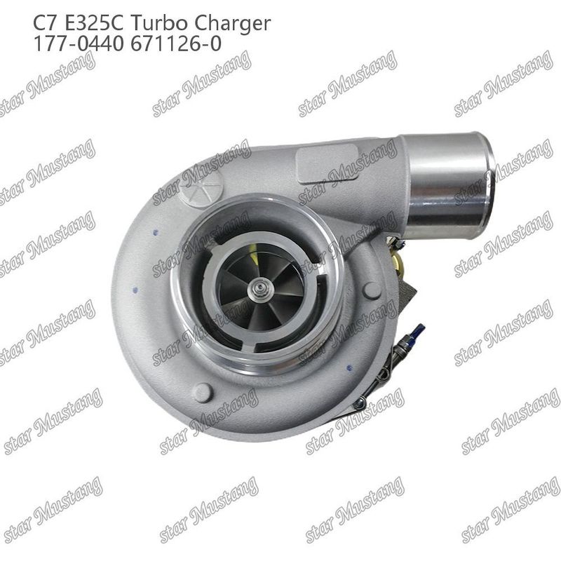 Turbocompressor C7 E325C 177-0440 671126-0 Parte do motor com estrutura integral e 6 meses