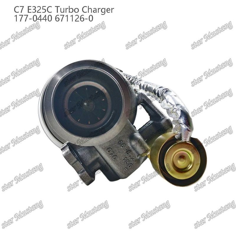 Turbocompressor C7 E325C 177-0440 671126-0 Parte do motor com estrutura integral e 6 meses