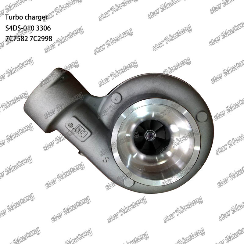 Turbocompressor S4DS-010 3306 7C7582 7C2998 Parte do motor com estrutura integrada e 6 meses