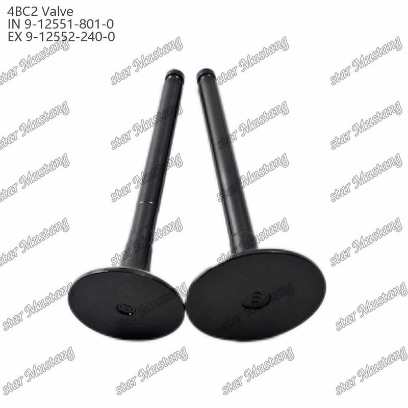 Valva 4BC2 9-12551-801-0 9-12552-240-0 Adequada para peças de reposição de motores Isuzu