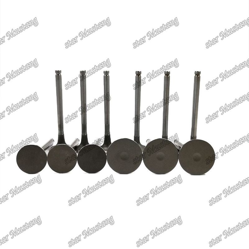 Válvula de motor 6BD1 DB58 IN 65.01735-2558 EX 65.01734-267 Adequada para peças sobressalentes de motores Isuzu