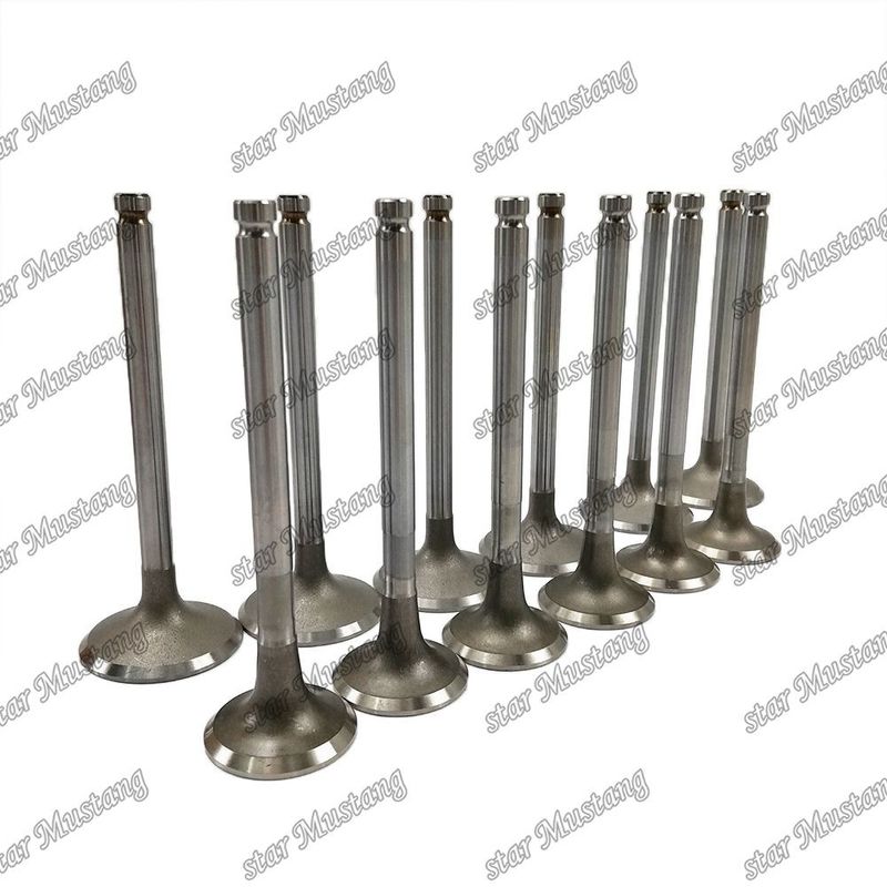 Válvula de motor 6BD1 DB58 IN 65.01735-2558 EX 65.01734-267 Adequada para peças sobressalentes de motores Isuzu