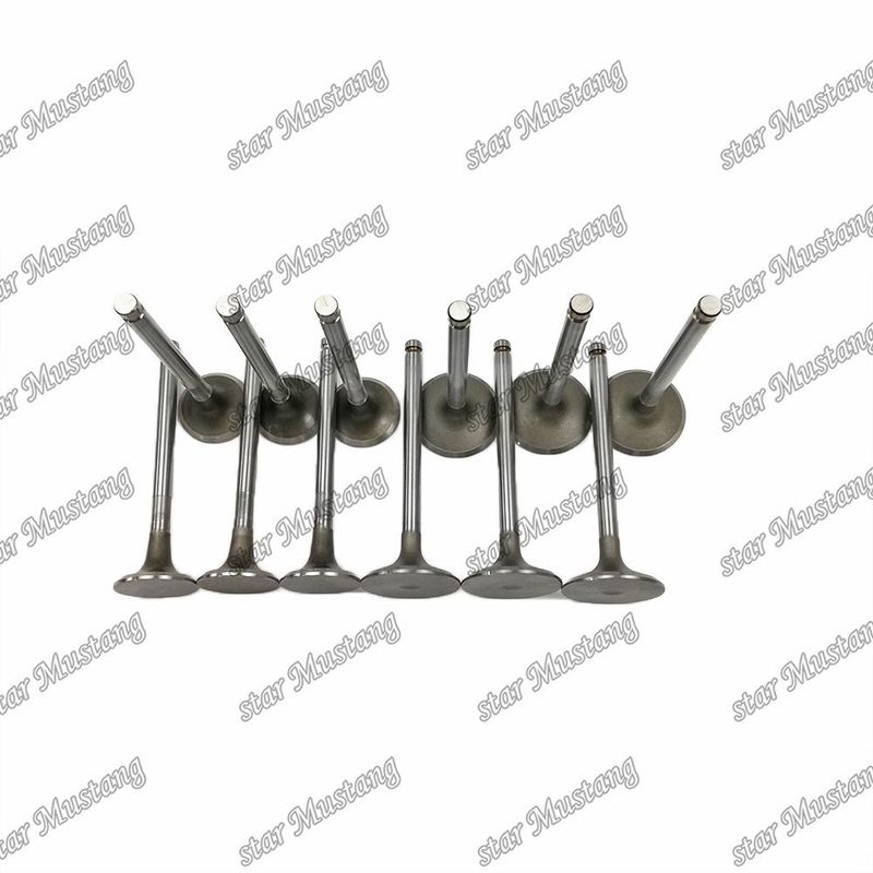 Válvula de motor 6BD1 DB58 IN 65.01735-2558 EX 65.01734-267 Adequada para peças sobressalentes de motores Isuzu