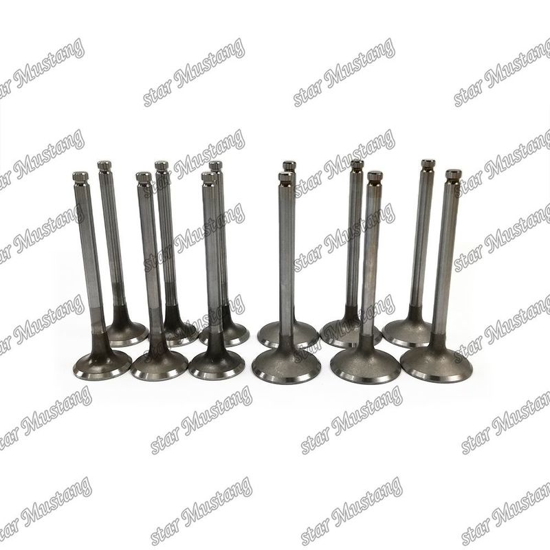 Válvula de motor 6BD1 DB58 IN 65.01735-2558 EX 65.01734-267 Adequada para peças sobressalentes de motores Isuzu