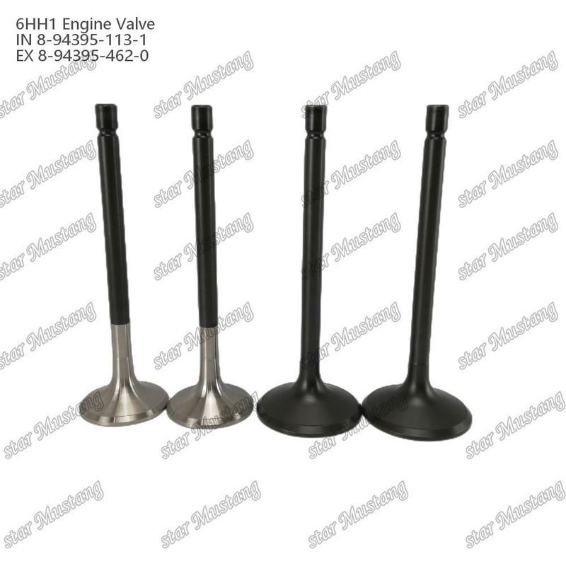 Valva 6HH1 IN 8-94395-113-1 EX 8-94395-462-0 Adequada para peças sobressalentes de motores Isuzu