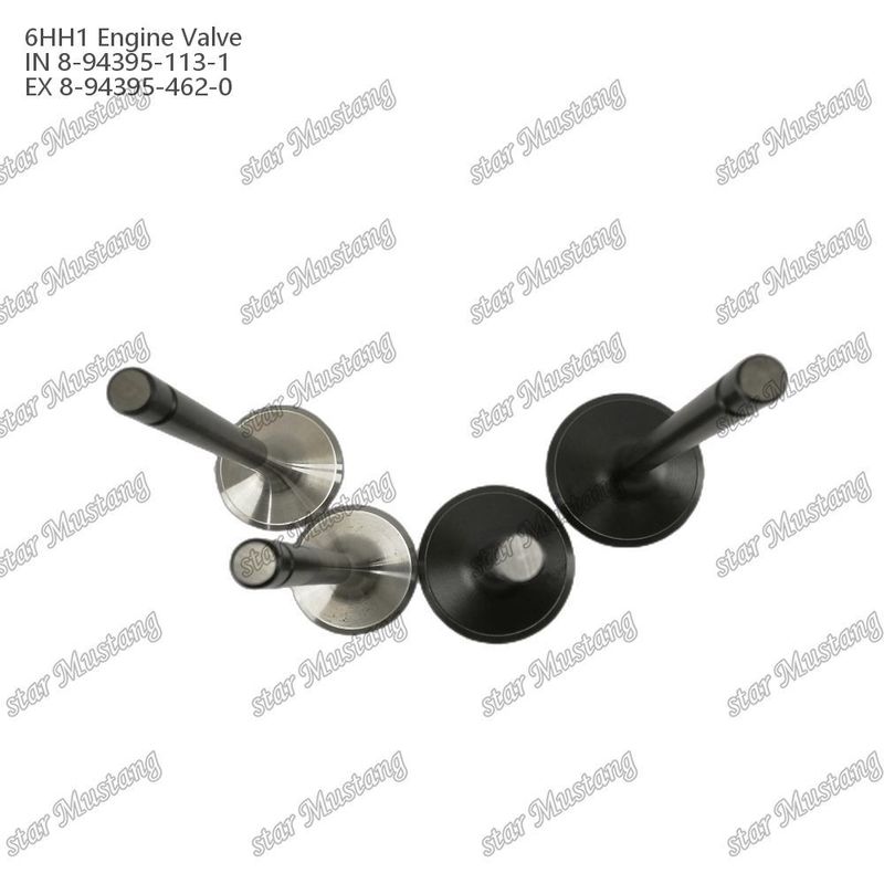 Valva 6HH1 IN 8-94395-113-1 EX 8-94395-462-0 Adequada para peças sobressalentes de motores Isuzu