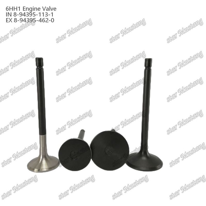 Valva 6HH1 IN 8-94395-113-1 EX 8-94395-462-0 Adequada para peças sobressalentes de motores Isuzu
