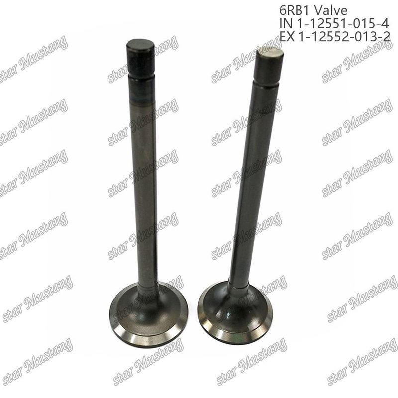 Valva 6RB1 IN 1-12551-015-4 EX 1-12552-013-2 Adequada para peças de reposição de motores Isuzu