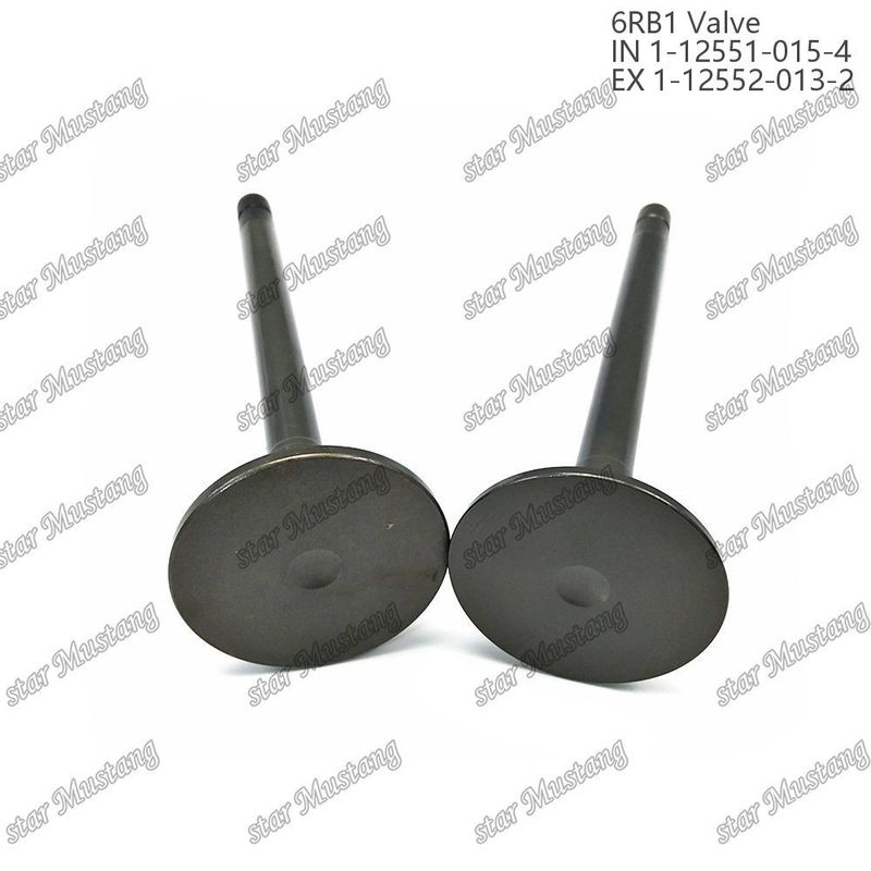 Valva 6RB1 IN 1-12551-015-4 EX 1-12552-013-2 Adequada para peças de reposição de motores Isuzu