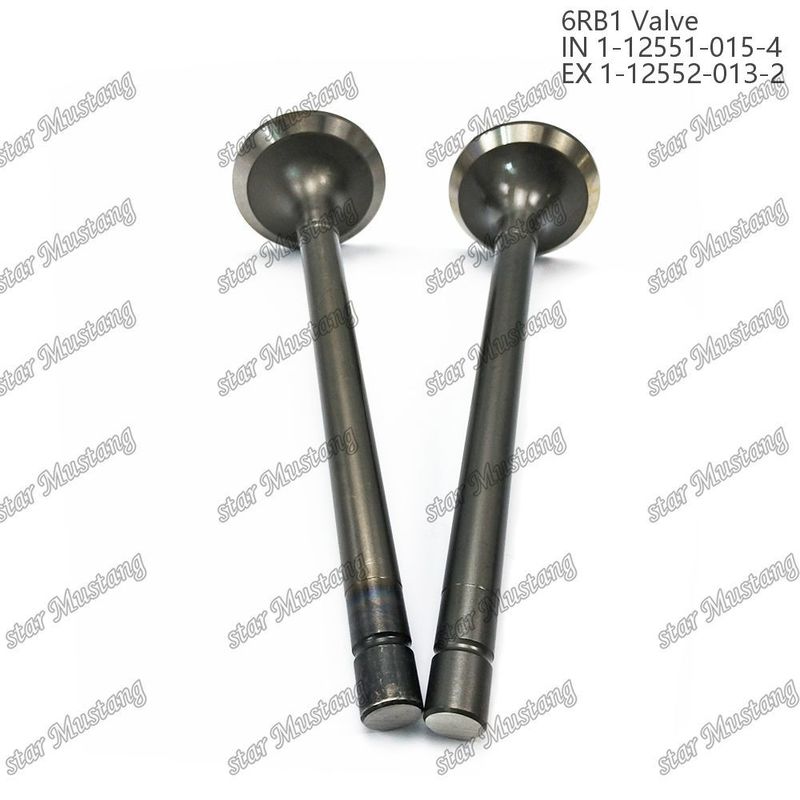 Valva 6RB1 IN 1-12551-015-4 EX 1-12552-013-2 Adequada para peças de reposição de motores Isuzu