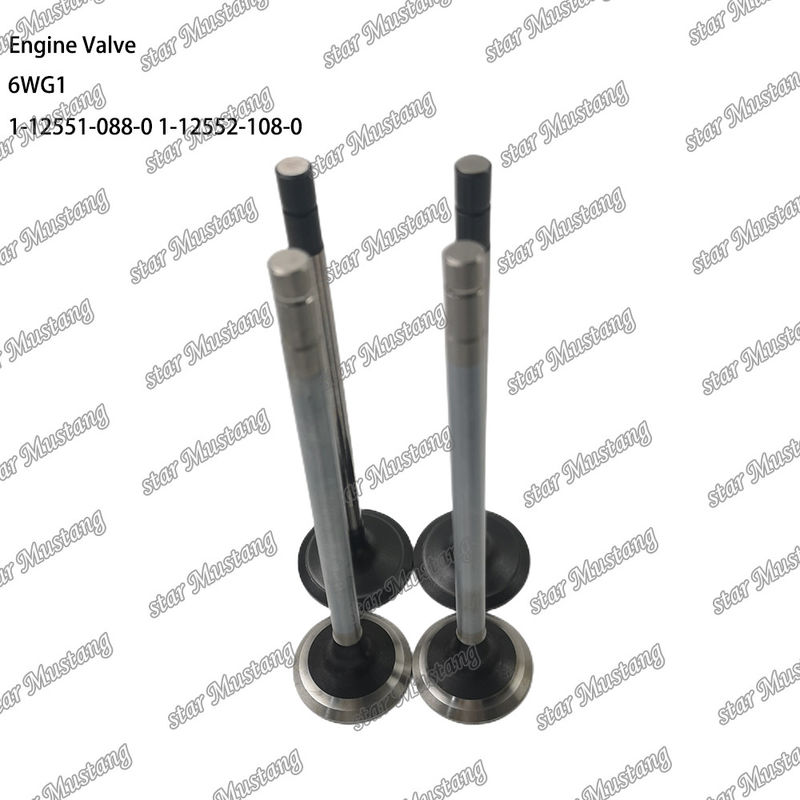 Valva 6WG1 IN 1-12551-088-0 EX 1-12552-108-0 Adequada para peças sobressalentes de motores Isuzu