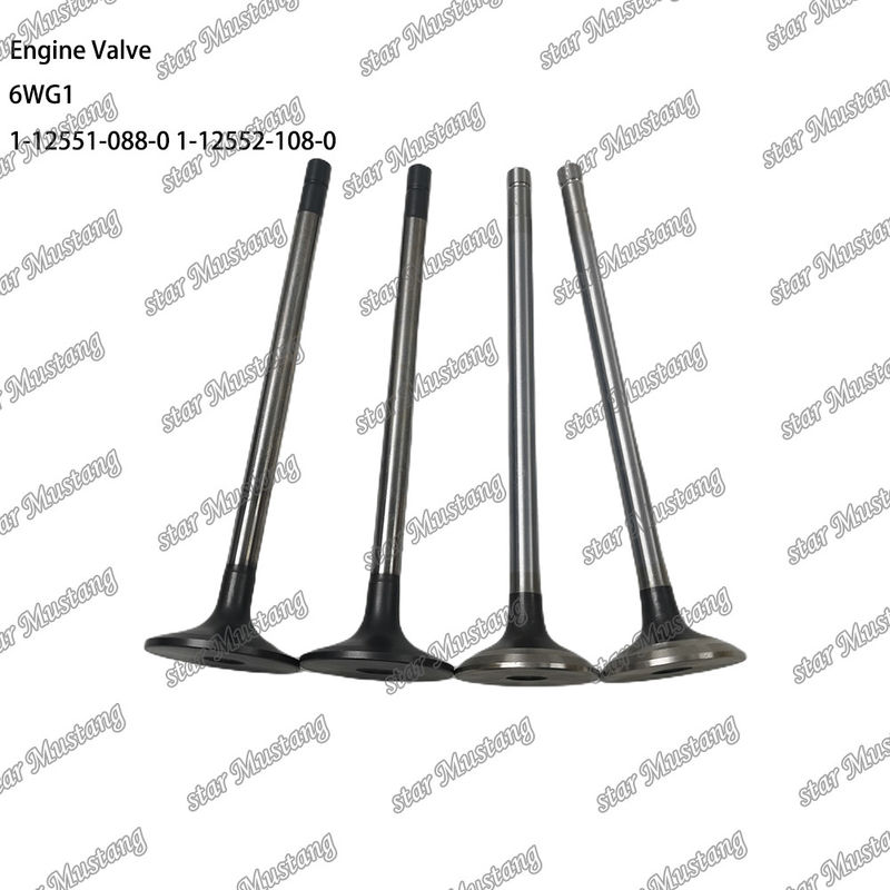 Valva 6WG1 IN 1-12551-088-0 EX 1-12552-108-0 Adequada para peças sobressalentes de motores Isuzu