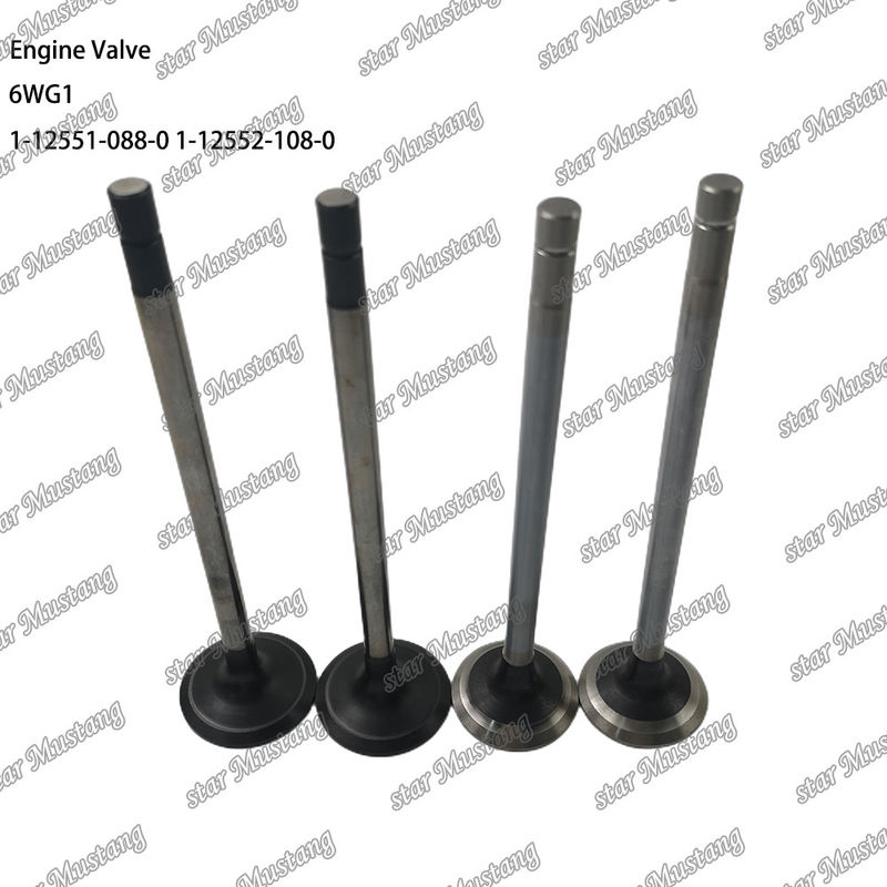 Valva 6WG1 IN 1-12551-088-0 EX 1-12552-108-0 Adequada para peças sobressalentes de motores Isuzu
