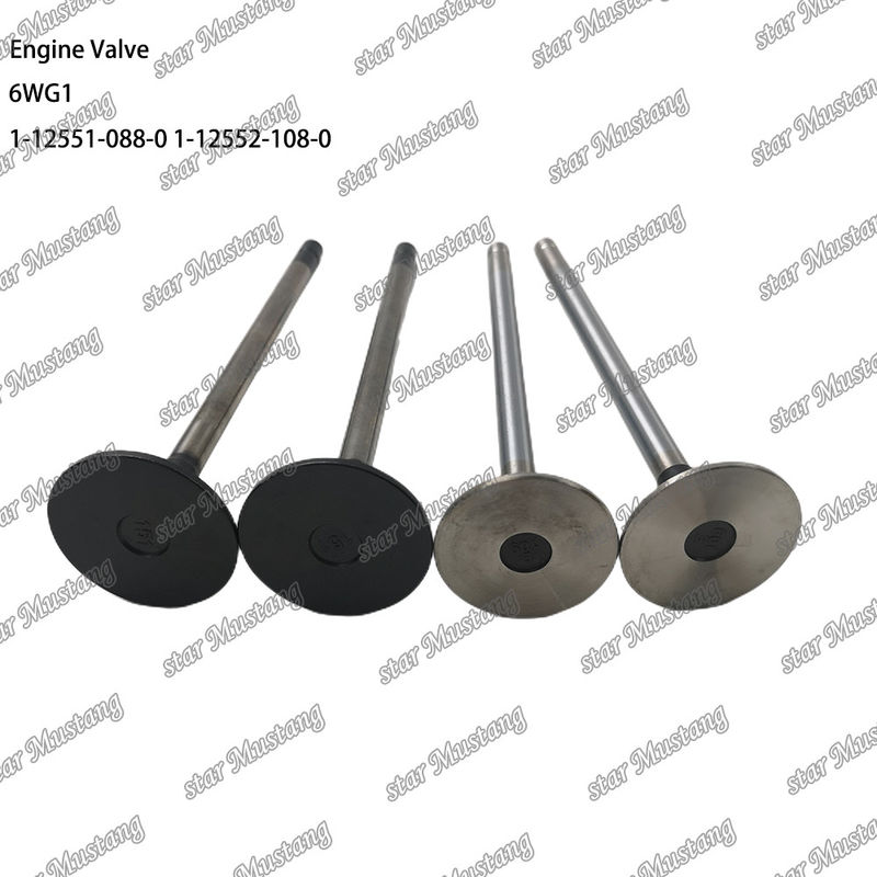 Valva 6WG1 IN 1-12551-088-0 EX 1-12552-108-0 Adequada para peças sobressalentes de motores Isuzu