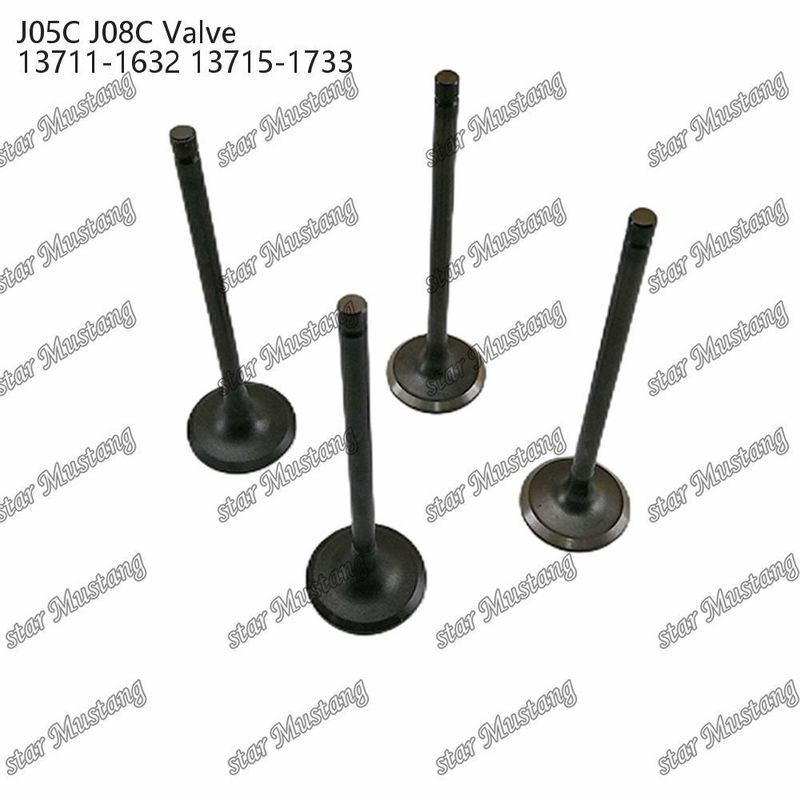 Valva J05C J08C 13711-1632 13715-1733 Adequada para peças de reposição de motores Hino